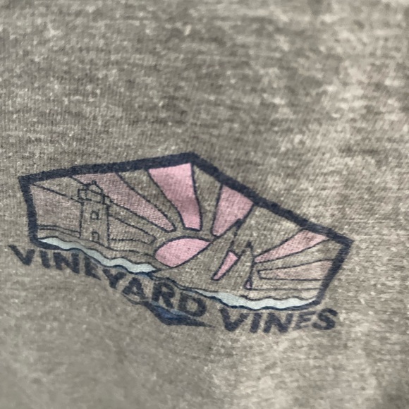 Vineyard Vines Grey Short Sleeved Tee - Picture 2 of 4